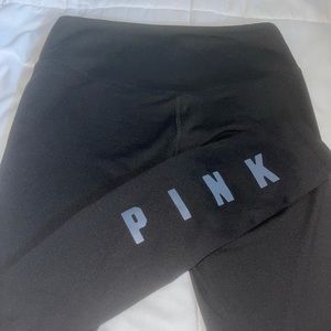 Victoria’s Secret Pink Cozy Black Legging Size-S